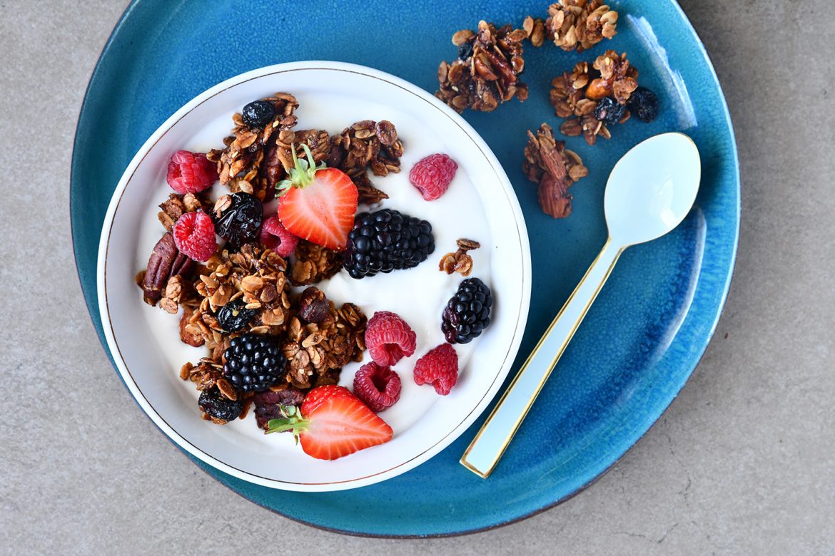 אשכולות גרנולה סופר פוד