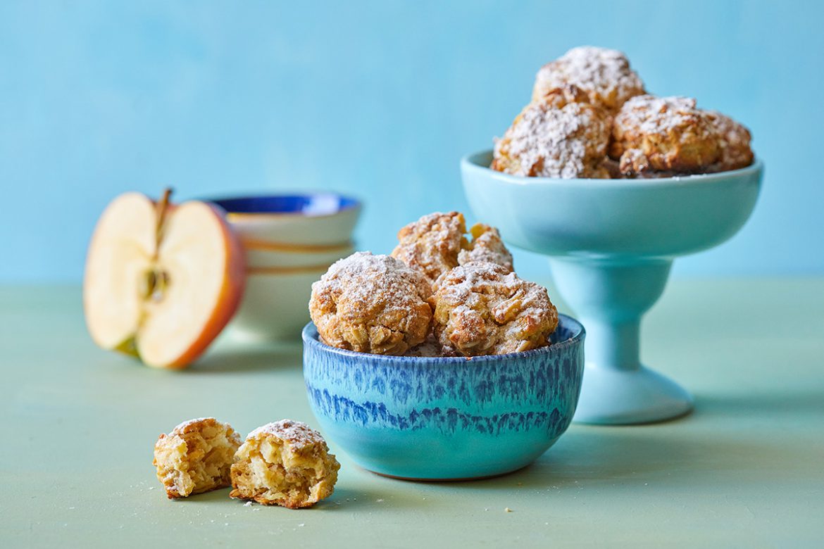 עוגיות שיבולת שועל ותפוחים מעולות