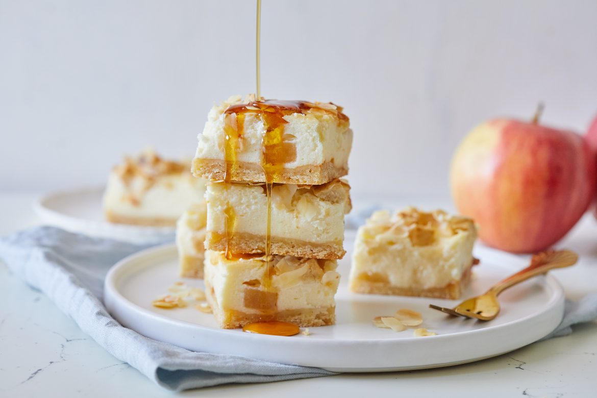 חיתוכיות גבינה ותפוחים