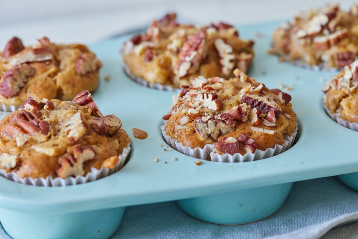 מאפינס תפוחים מקמח כוסמין