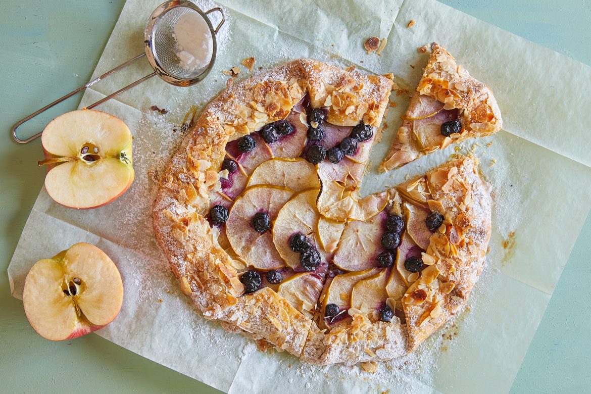 גאלט תפוחים ואוכמניות